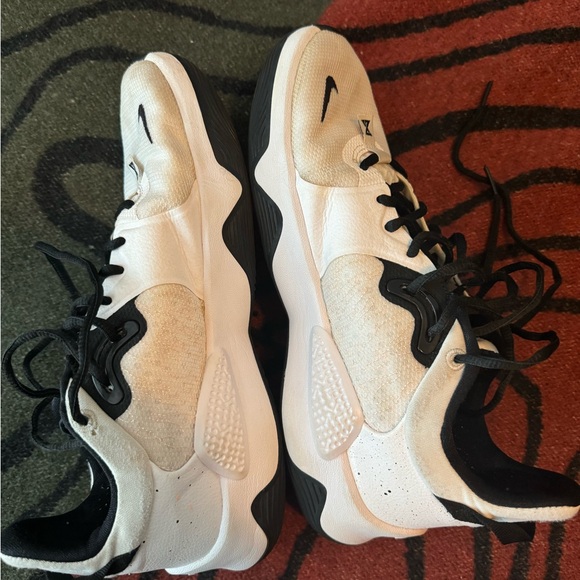 Nike PG 5 White/Multi-Color-Glacier Blue Black PG5 (CW3143 100) Men’s  8 Shoes - Picture 4 of 16